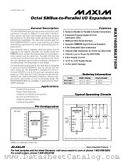 MAX1608 datasheet pdf MAXIM - Dallas Semiconductor