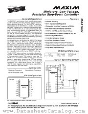 MAX1637 datasheet pdf MAXIM - Dallas Semiconductor