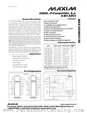 MAX165 datasheet pdf MAXIM - Dallas Semiconductor