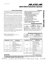 MAX1668EVSYS datasheet pdf MAXIM - Dallas Semiconductor