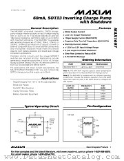 MAX1697 datasheet pdf MAXIM - Dallas Semiconductor