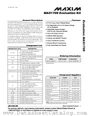 MAX1709EVKIT datasheet pdf MAXIM - Dallas Semiconductor