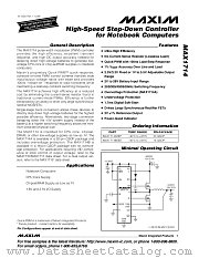 MAX1714 datasheet pdf MAXIM - Dallas Semiconductor