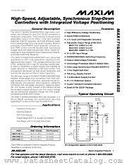 MAX1854 datasheet pdf MAXIM - Dallas Semiconductor