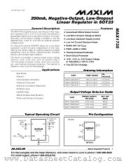 MAX1735 datasheet pdf MAXIM - Dallas Semiconductor