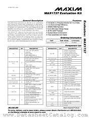 MAX1737EVKIT datasheet pdf MAXIM - Dallas Semiconductor