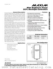 MAX1839 datasheet pdf MAXIM - Dallas Semiconductor