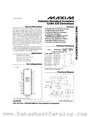 MX574A datasheet pdf MAXIM - Dallas Semiconductor
