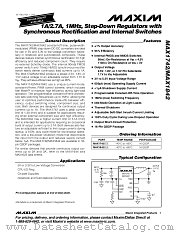 MAX1742 datasheet pdf MAXIM - Dallas Semiconductor