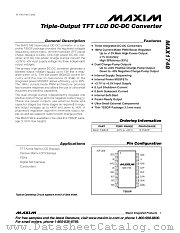 MAX1748 datasheet pdf MAXIM - Dallas Semiconductor
