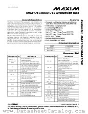 MAX1757EVKIT datasheet pdf MAXIM - Dallas Semiconductor