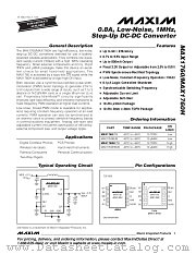 MAX1760 datasheet pdf MAXIM - Dallas Semiconductor