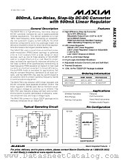 MAX1765 datasheet pdf MAXIM - Dallas Semiconductor