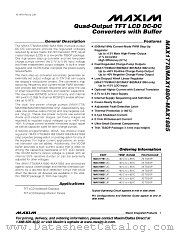 MAX1882 datasheet pdf MAXIM - Dallas Semiconductor