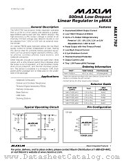 MAX1792 datasheet pdf MAXIM - Dallas Semiconductor