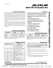 MAX1797EVKIT datasheet pdf MAXIM - Dallas Semiconductor