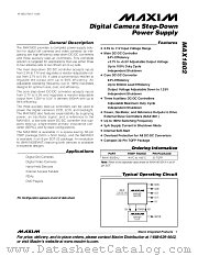 MAX1802 datasheet pdf MAXIM - Dallas Semiconductor