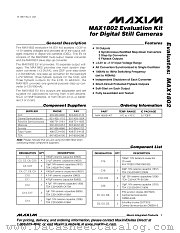MAX1802EVKIT datasheet pdf MAXIM - Dallas Semiconductor