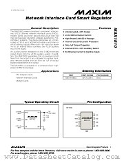 MAX1810 datasheet pdf MAXIM - Dallas Semiconductor