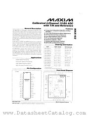 MAX182 datasheet pdf MAXIM - Dallas Semiconductor
