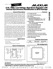 MAX1843 datasheet pdf MAXIM - Dallas Semiconductor