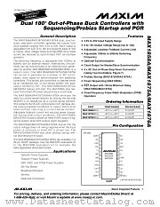 MAX1875A datasheet pdf MAXIM - Dallas Semiconductor