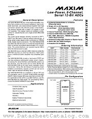 MAX186 datasheet pdf MAXIM - Dallas Semiconductor