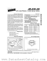 MAX187 datasheet pdf MAXIM - Dallas Semiconductor