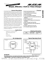 MAX1879 datasheet pdf MAXIM - Dallas Semiconductor