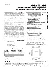 MAX1995 datasheet pdf MAXIM - Dallas Semiconductor