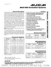 MAX1895EVSYS datasheet pdf MAXIM - Dallas Semiconductor