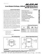 MAX1927 datasheet pdf MAXIM - Dallas Semiconductor