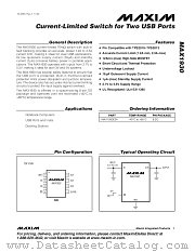 MAX1930 datasheet pdf MAXIM - Dallas Semiconductor