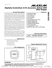 MAX1932 datasheet pdf MAXIM - Dallas Semiconductor