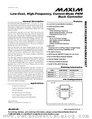 MAX1954 datasheet pdf MAXIM - Dallas Semiconductor