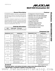 MAX1955EVKIT datasheet pdf MAXIM - Dallas Semiconductor
