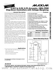 MAX1961 datasheet pdf MAXIM - Dallas Semiconductor