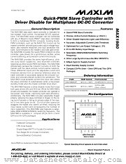 MAX1980 datasheet pdf MAXIM - Dallas Semiconductor