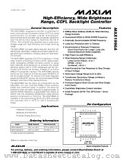 MAX1996A datasheet pdf MAXIM - Dallas Semiconductor