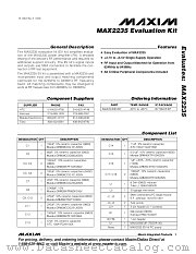 MAX2235EVKIT datasheet pdf MAXIM - Dallas Semiconductor