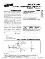 MAX2240 datasheet pdf MAXIM - Dallas Semiconductor