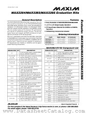 MAX2264EVKIT datasheet pdf MAXIM - Dallas Semiconductor
