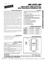 MAX2324 datasheet pdf MAXIM - Dallas Semiconductor