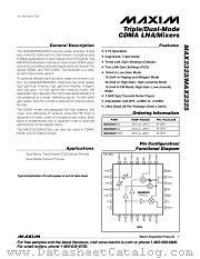 MAX2325 datasheet pdf MAXIM - Dallas Semiconductor