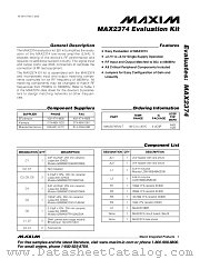 MAX2374EVKIT datasheet pdf MAXIM - Dallas Semiconductor