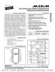 MAX2450 datasheet pdf MAXIM - Dallas Semiconductor