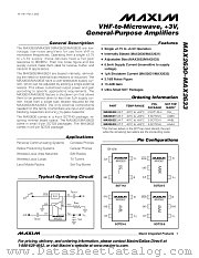 MAX2632 datasheet pdf MAXIM - Dallas Semiconductor