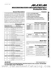 MAX2660EVKIT datasheet pdf MAXIM - Dallas Semiconductor