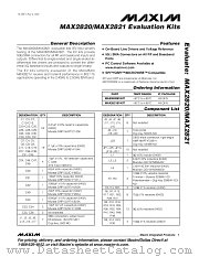 MAX2821EVKIT datasheet pdf MAXIM - Dallas Semiconductor