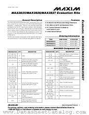 MAX2825EVKIT datasheet pdf MAXIM - Dallas Semiconductor